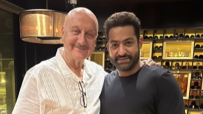 Anupam Kher shares admiration for Jr. NTR; check out the post here