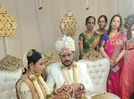 A Konkani-themed traditional wedding for Manvita Kamath and Arun