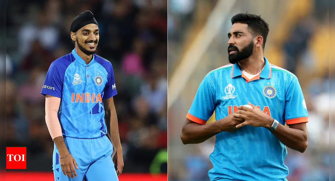 T20 World Cup: Can Arshdeep Singh and Mohammed Siraj pass the acid test in Americas? | Cricket News – Times of India