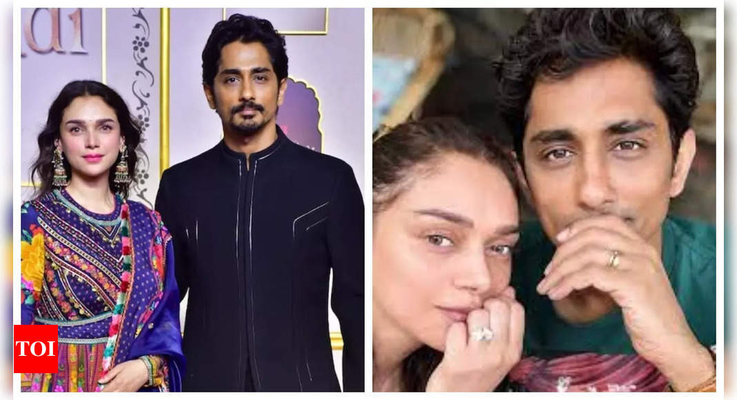 Aditi Rao Hydari reveals she got engaged to Siddharth at her family’s 400 year old temple – Deets inside | – Times of India