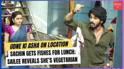 Udne Ki Asha on location: Sachin and Sailee get into an argument over food choices