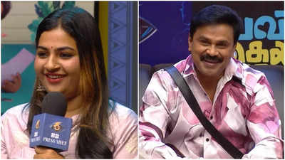 Bigg Boss Malayalam 6: Apsara expresses crush on Dileep, actor jokes 'Why didn't you tell me earlier?'