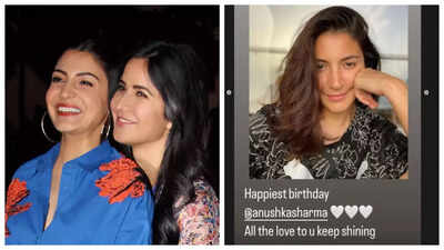 Katrina Kaif shares a sweet birthday message for Anushka Sharma: 'Keep shining, all the love!