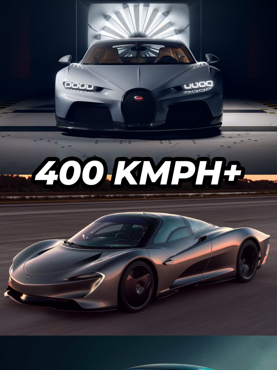 5 Supercars That Can Cross 400 Kmph Top Speed, Bugatti Chiron SS ...