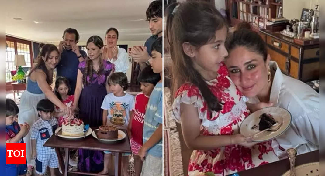 Inside Saba Pataudi’s fun-filled birthday with Kareena Kapoor, Saif Ali Khan and Soha | Hindi Movie News