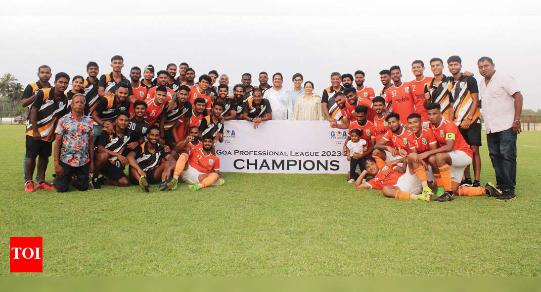 Sporting put it across Nagoa for Goa Pro League title | Goa News ...