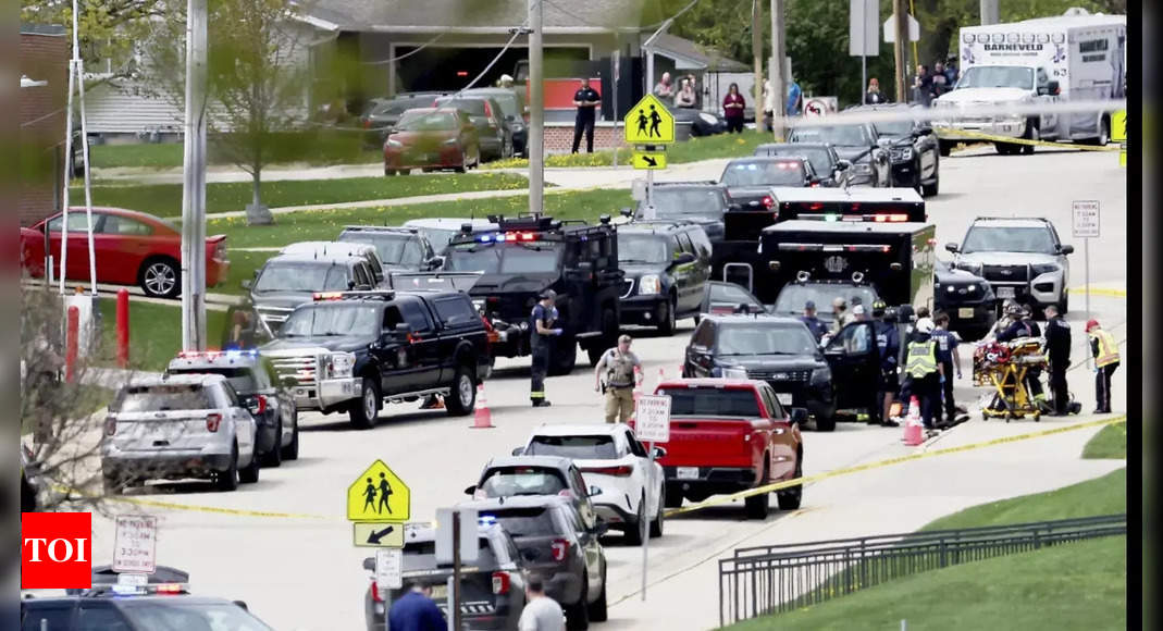 US: Active shooter ‘neutralized’ outside Wisconsin school, officials say amid reports of gunshots, panic – Times of India