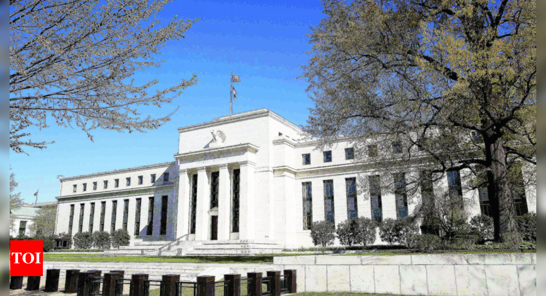 US Fed holds rates with eye on inflation – Times of India