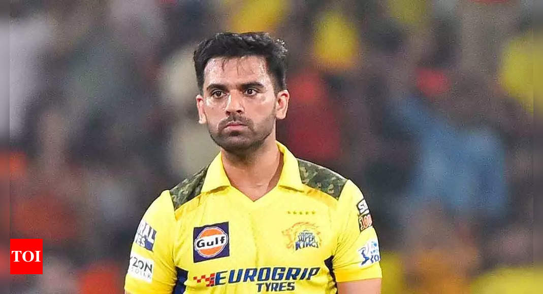 IPL 2024: Stephen Fleming hoping for a positive report from CSK medical team on Deepak Chahar | Cricket News – Times of India