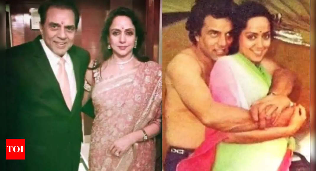 Hema Malini Anniversary: Hema Malini drops video made by a fan on 44th anniversary with Dharmendra: ‘What more can I ask for?’ | – Times of India