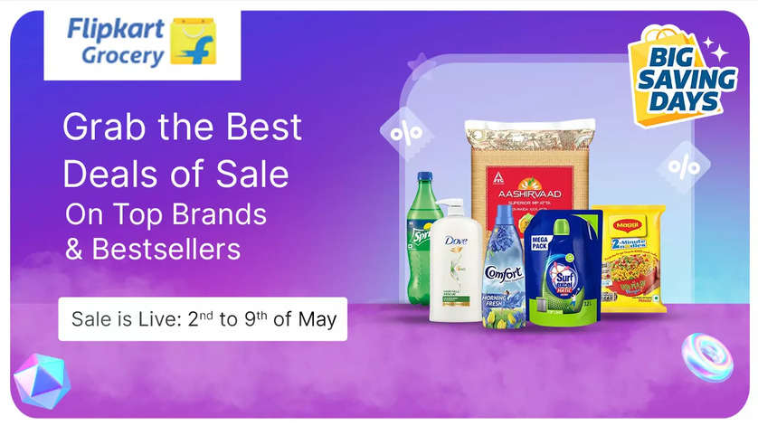 Flipkart Grocery Sale is live: With savings of up to 50%, know all that ...