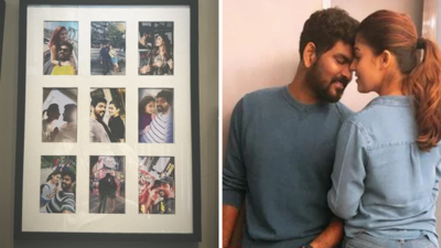 Nayanthara shares her photo wall filled with lovey-dovey pictures with Vignesh Shivan