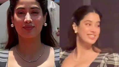Jahnvi Kapoor's pendant with boyfriend's name steals the show at a recent event