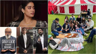 Janhvi Kapoor to rent out her childhood home; Akshay Kumar starts shooting for 'Jolly LLB 3', Sara Ali Khan and Veer Pahariya's photo goes VIRAL: TOP 5 entertainment news of the day