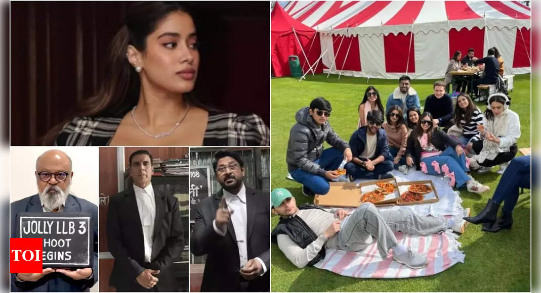 Janhvi Kapoor to rent out her childhood home; Akshay Kumar starts shooting for ‘Jolly LLB 3’, Sara Ali Khan and Veer Pahariya’s photo goes VIRAL: TOP 5 entertainment news of the day | Hindi Movie News – Times of India