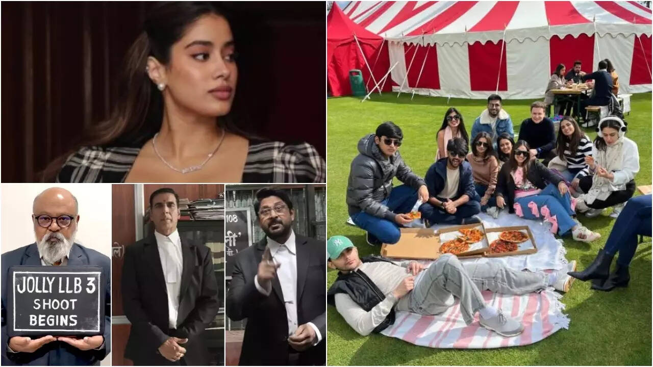 Janhvi Kapoor to lease her childhood home; Akshay Kumar commences filming for ‘Jolly LLB 3’, Sara Ali Khan and Veer Pahariya’s picture goes viral: Top 5 entertainment updates of the day | Hindi Cinema News