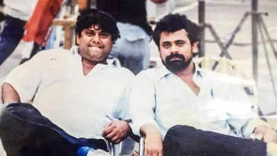 Anees Bazmee shares old pictures with David Dhawan and Rajesh Khanna as he celebrates 34 years of 'Swarg'; Arjun Kapoor reacts