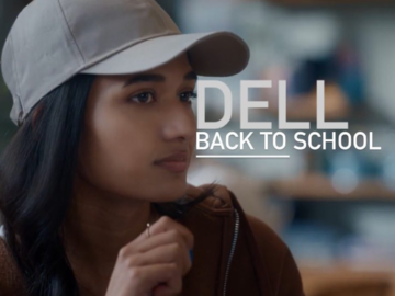 Shrishti Lakhera features in the latest campaign by Dell India titled, 'Back to School and College'