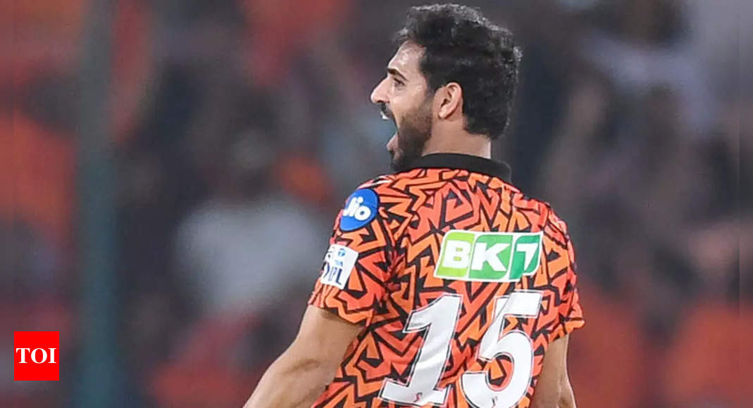 ‘I think that’s my nature…’: Bhuvneshwar Kumar after guiding SRH to last-ball victory | – Times of India