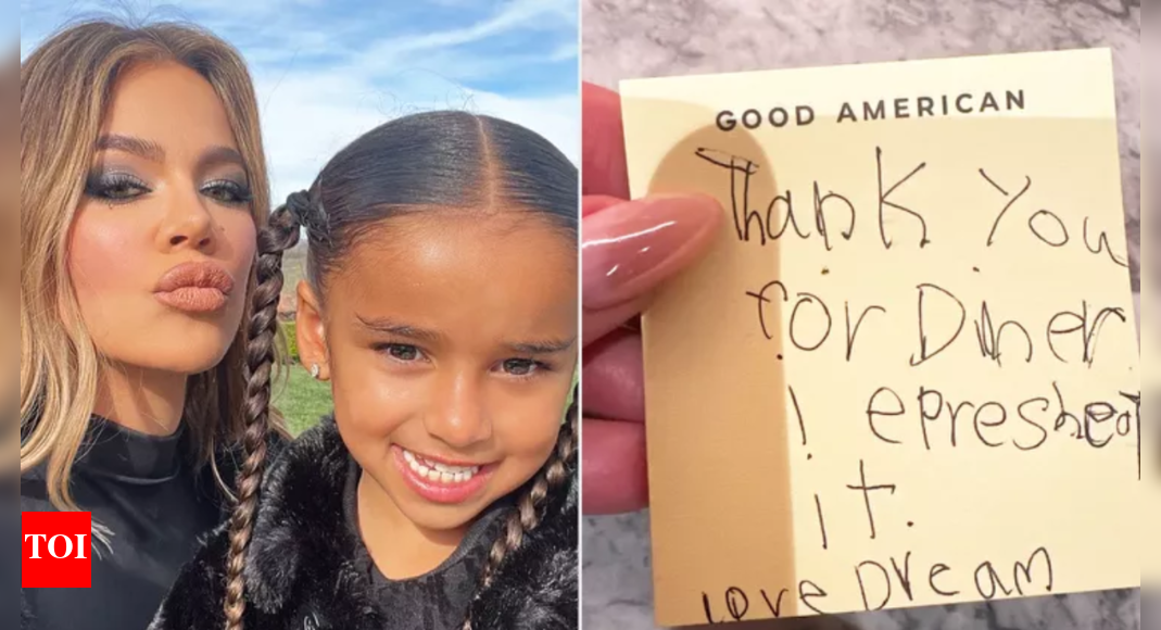 Khloé Kardashian Shares An Adorable Thank-you Card From Her Niece Dream 