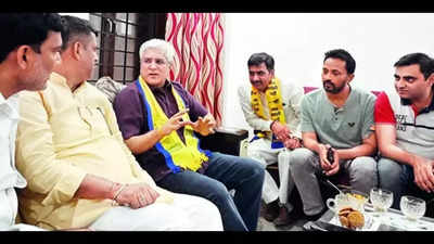 Kailash Gahlot campaigns for South Delhi candidate, says BJP MP did nothing