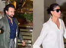 Saif Ali Khan wins the internet with his dapper look in a suit, Kareena Kapoor Khan plays it casual as they serve couple goals - WATCH video