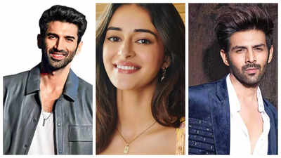 Amid break-up rumours, Aditya Roy Kapur bonds and poses with Ananya Panday's rumoured ex Kartik Aaryan - PIC inside