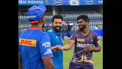 Watch: When Rohit Sharma did KKR's 'mehman nawazi' on his home ground Wankhede Stadium