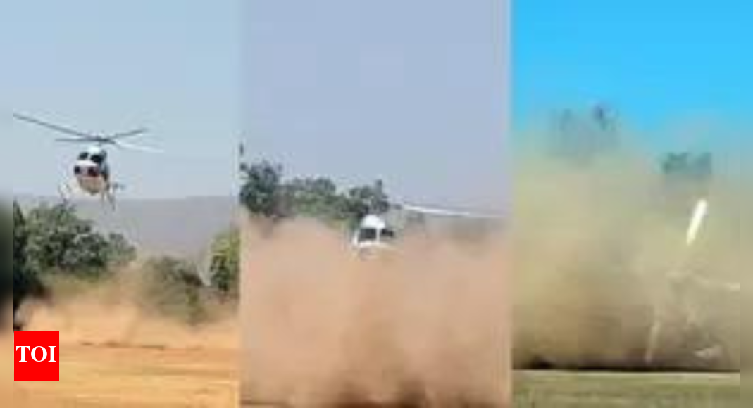 Helicopter crashes en route to pick up Shiv Sena leader Sushma Andhare in Maharashtra's Raigad - Vimarsana News