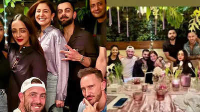 Anushka Sharma's FIRST PICTURE after Akaay's birth out, as she celebrates birthday with Virat Kohli and team RCB, stuns in a lilac shirt with denims - PICS inside