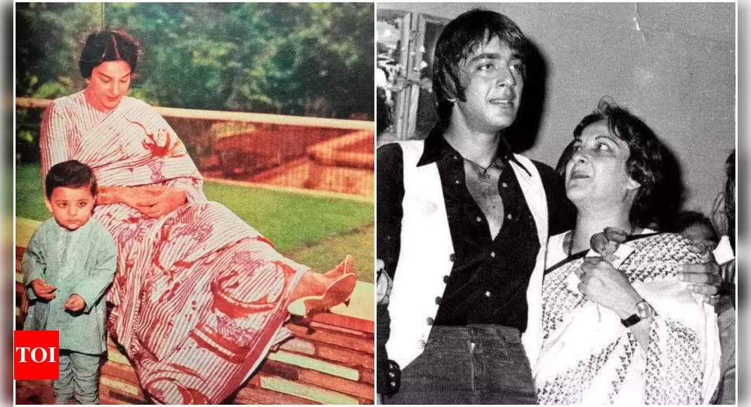 Sanjay Dutt remembers Mother Nargis on her death anniversary with heartwarming photos | Hindi Movie News – Times of India
