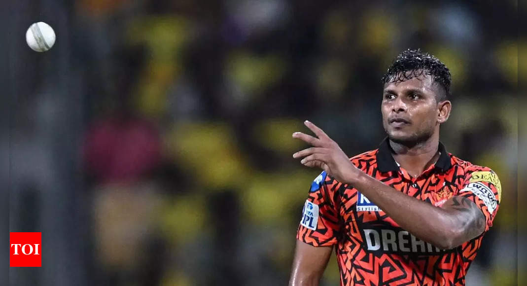 IPL 2024 points table: SRH returns in top four, T Natarajan takes Purple Cap and Riyan Parag comes in top five of Orange Cap race after match 50 | Cricket News – Times of India