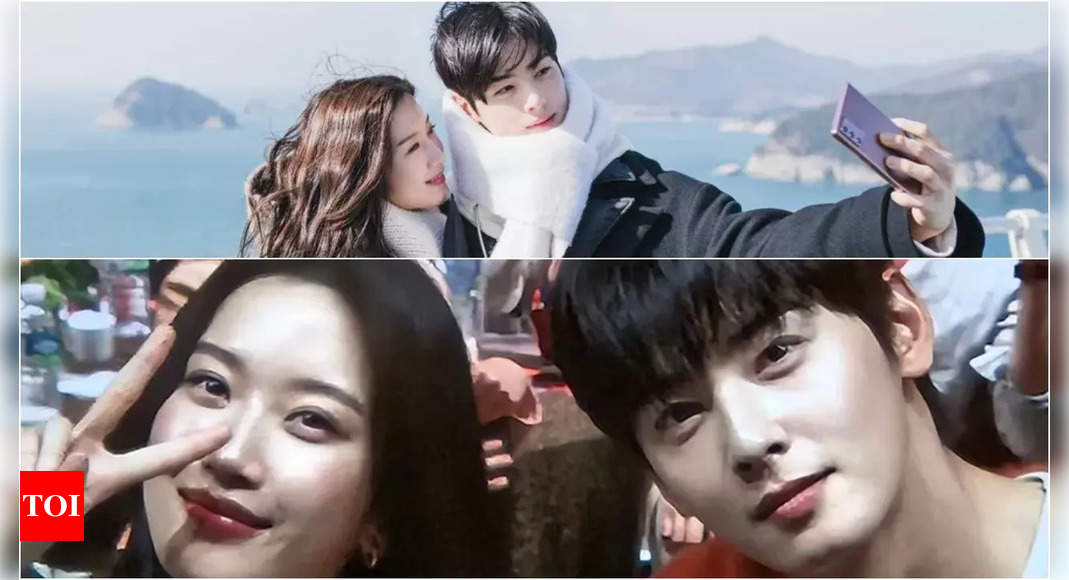 True Beauty stars Moon Ga Young and Cha Eun Woo’s reunite excites fans | – Times of India