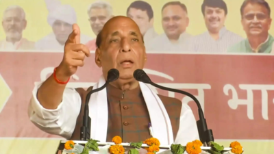 Those who run away from battle want to lead country: Rajnath Singh's swipe at Rahul Gandhi