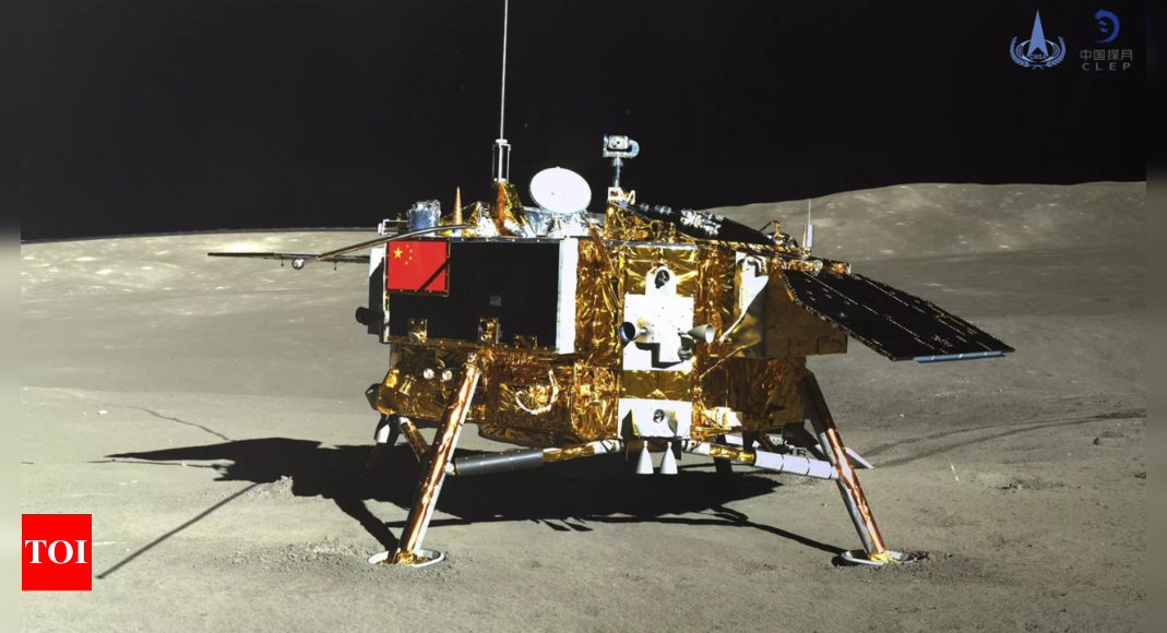 China launches Chang’e-6 lunar probe to explore far side of moon – Times of India