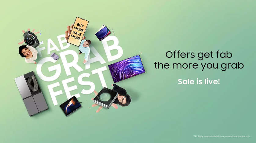 Samsung Fab Grab Fest ‘Buy More Save More’ offer is so great, you'd make everyone a friend to avail your favourite products!