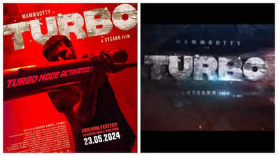 Mammootty's 'Turbo' trailer nears completion: Check out the latest update!