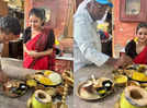 Bride-to-be Kaushambi Chakraborty enjoys ‘Aiburobhat’ with ‘Phulki’ family