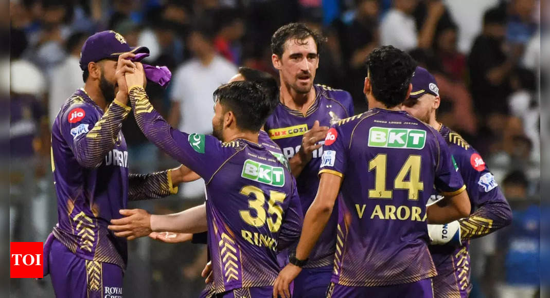 Kolkata Knight Riders conquer Fort Wankhede to end 12-year long win-drought | Cricket News – Times of India