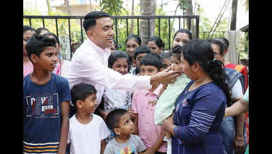Reviewing, troubleshooting, connecting: It is all in a day’s work for Goa CM Pramod Sawant