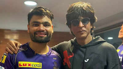 Shah Rukh Khan says 'Rinku Singh wahan pohoch jayega to khushi hogi' amid KKR star's omission from India's T20 World Cup squad