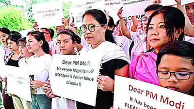 Protests, peace appeals mark a year of Manipur ethnic conflict