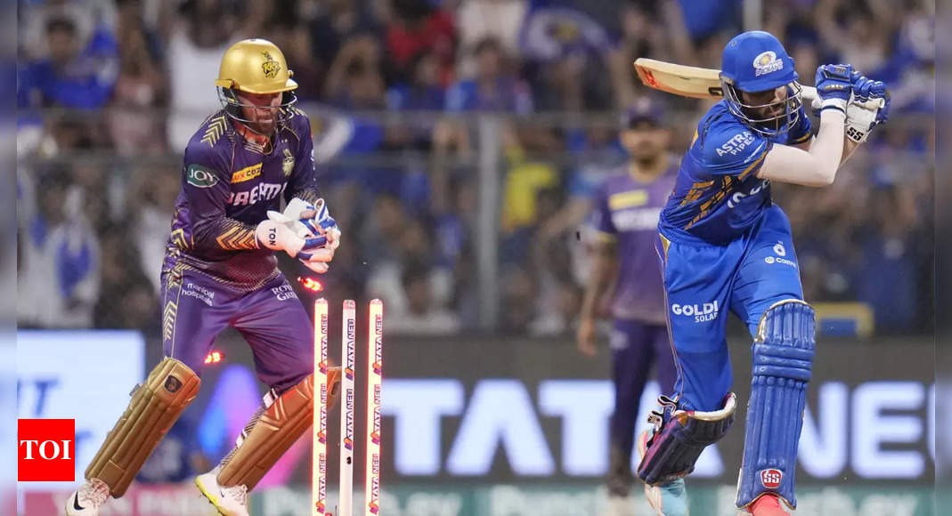 MI vs KKR: Finally a bowlers’ match in IPL 2024 that saw… | – Times of India