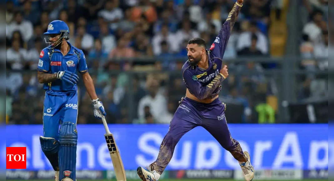‘It was a matter of one wicket’: Kolkata Knight Riders star Varun Chakaravarthy hails team efforts after win against Mumbai Indians | Cricket News – Times of India