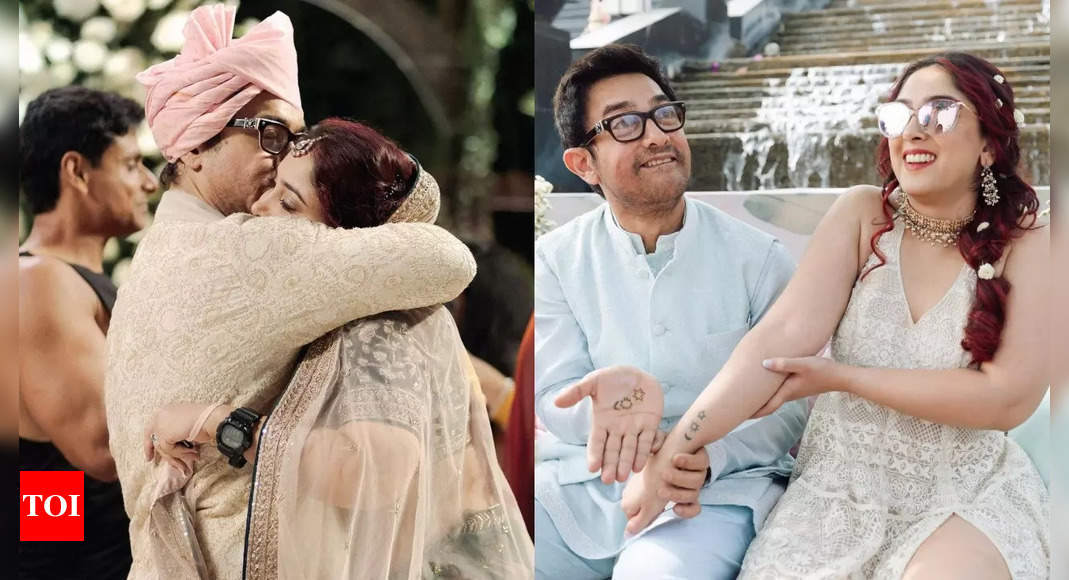 Aamir Khan’s daughter Ira drops an emotional, teary, and fun-filled wedding video | – Times of India
