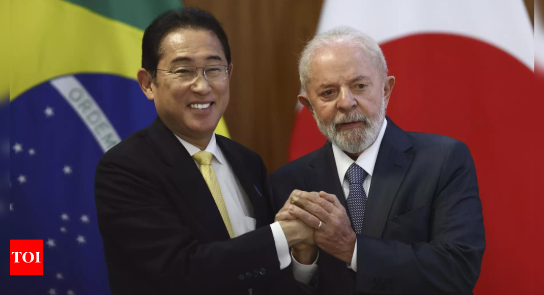 Brazil’s Lula invites Japan’s prime minister to eat his country’s meat, and become a believer – Times of India