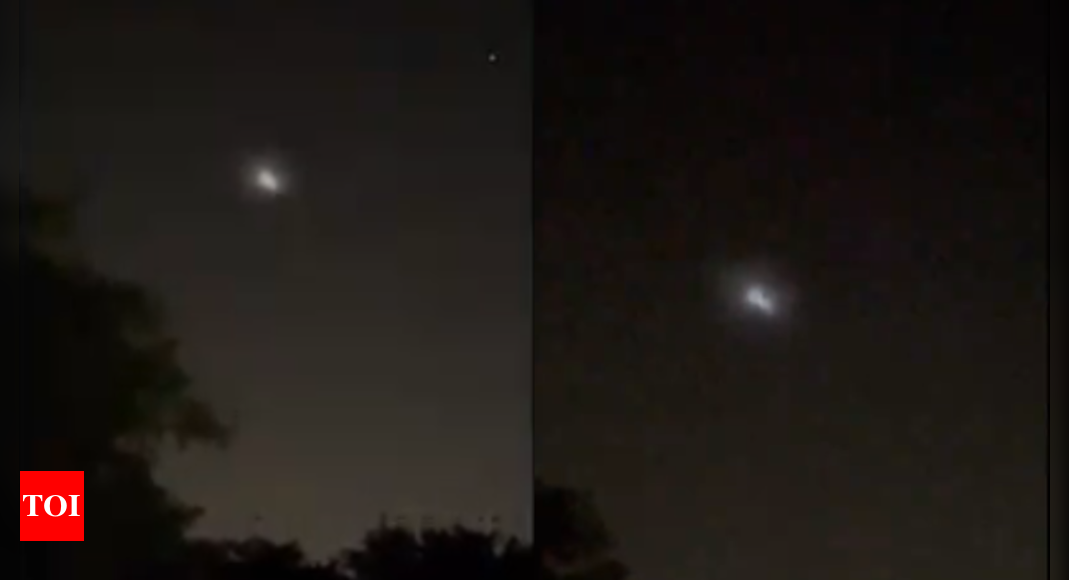 Social media abuzz with videos of strange spiral pattern UFO