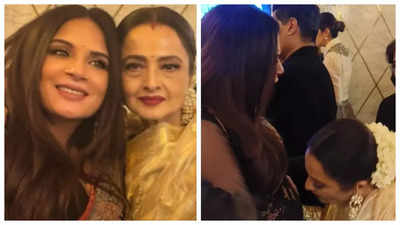 Richa Chadha shares details about the moment Rekha kissed her baby bump during 'Heeramandi' screening: 'We were both crying...'