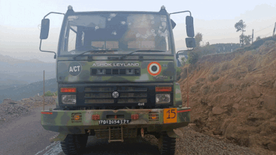 One soldier killed, four injured in terror attack on IAF convoy in J&K's Poonch