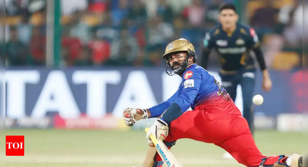 ‘Had a cappuccino and thought I…’: Dinesh Karthik sums up RCB’s batting collapse | Cricket News – Times of India